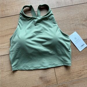 Women's Athleta swim top.